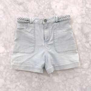 Alice + Olivia Denim Braided Shorts